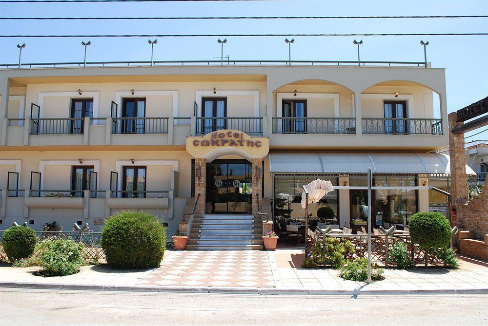 Sokratis Hotel Nea Moudania Esterno foto